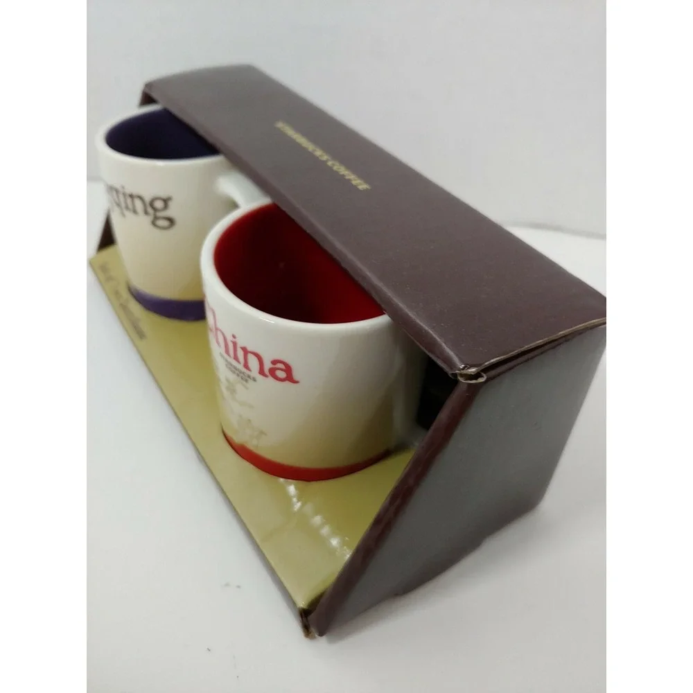 Starbucks Coffee Demitasse 3oz Espresso Cups China Chongqing Global mini mugs‎